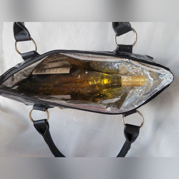 Primeware wine clutch insulated shoulder bag 14.5 in x 7.5 in - Picture 5 of 7